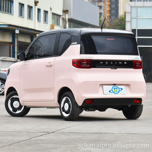 Panas jualan panas wuling hongguang kenderaan elektrik mikro mudah ternary lithium bateri nedc murni julat elektrik 120km mikro elektrik v